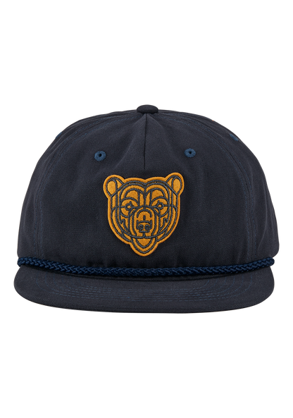 Rangel Strapback - Navy View 3