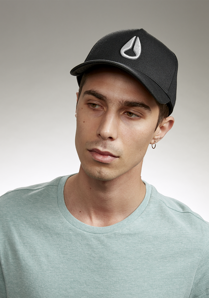 Deep Down Athletic Snapback - Black / White View 5