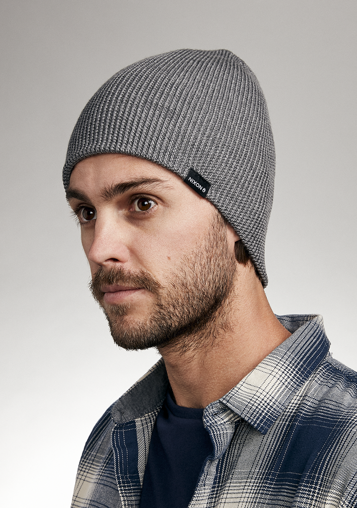 Kingman Wool Beanie | Heather Gray | Unisex – Nixon US