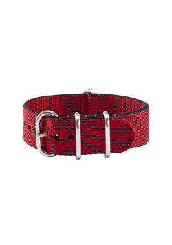 Rolling Stones 20mm Recycled One Piece Band - Red