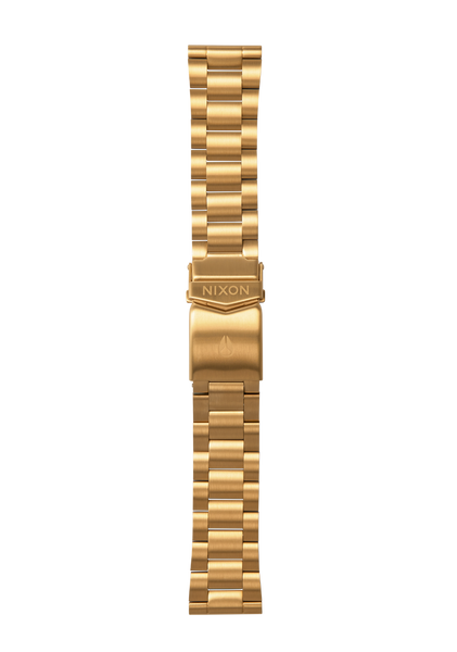 20mm Stainless Steel Watch Band, Gold