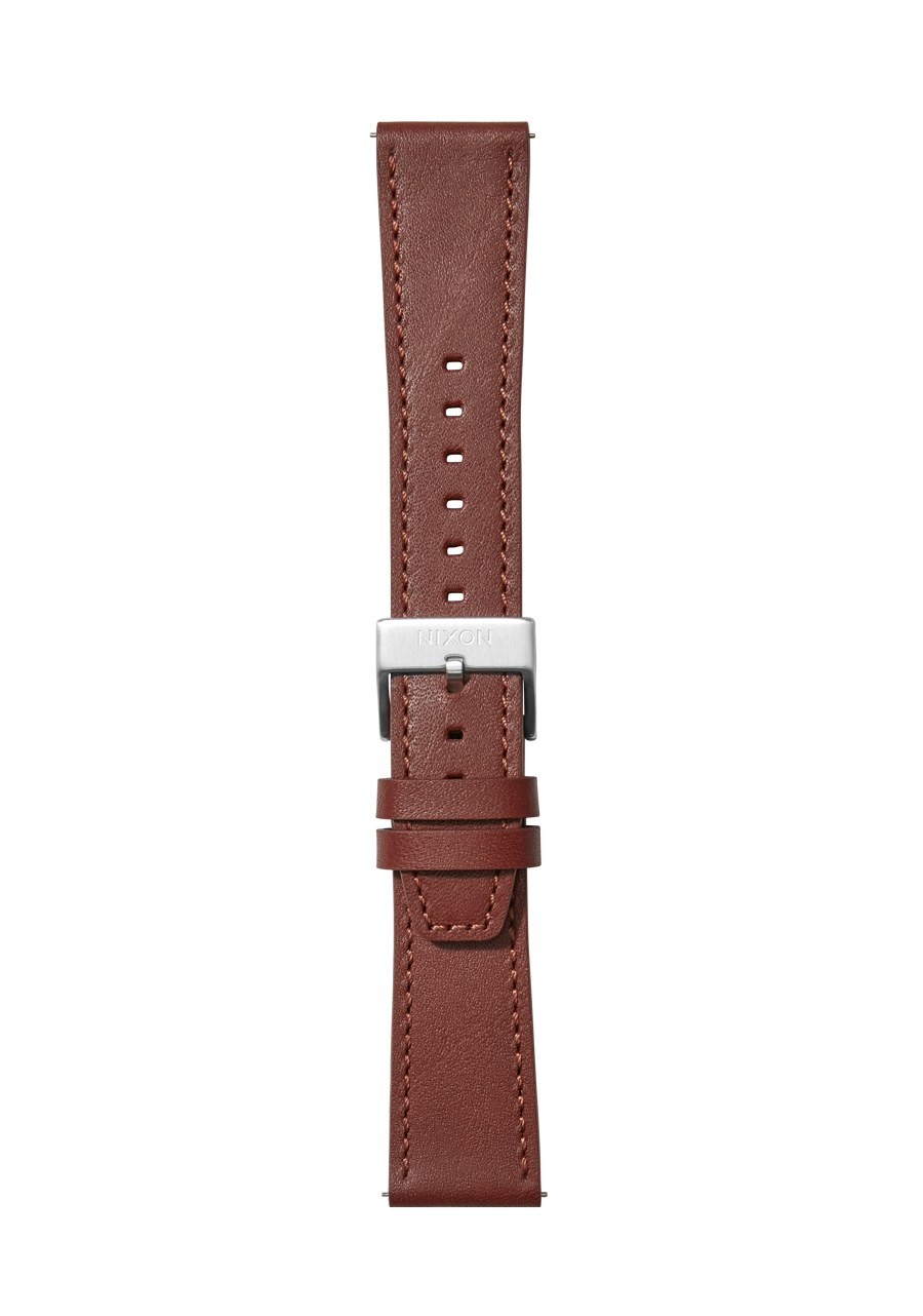 23mm Horween Leather Watch Band | Brown | Replacement Watch Band – Nixon US