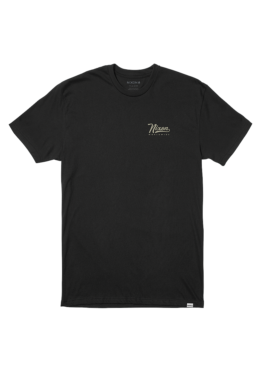 Nixon -Looped S/S Tee - Black Small / Small