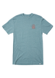 Temple T-Shirt - Heather Pacific