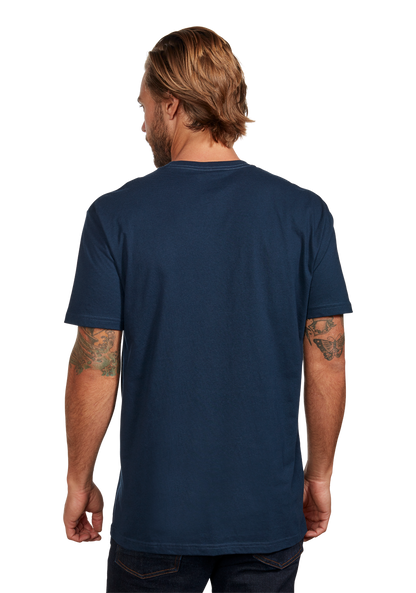 OG Script Eco-Repreve® T-Shirt - Navy / White View 5